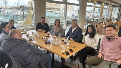 Συνάντηση του Χάρη Μαμουλάκη με τους εργαζομένους της ΔΕΠΑΝΑΛ ΑΕ
