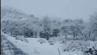 Στα λευκά ντύθηκε η Ζώμινθος (Βίντεο)