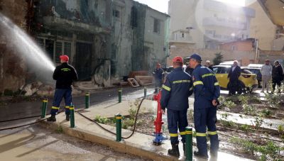 Αγία Τριάδα: Σε λειτουργία το σύστημα πυρόσβεσης - Τρεις δεξαμενές, δίκτυο πυρόσβεσης και 20 πυροσβεστικοί κρουνοί (βίντεο και φώτος)