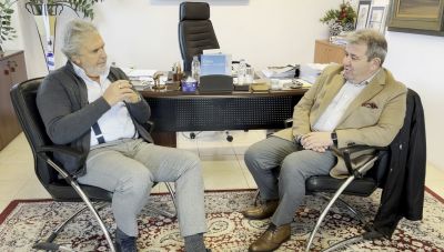 Συνάντηση του Δημάρχου Σητείας με τον Διευθυντή Δευτεροβάθμιας Εκπαίδευσης Λασιθίου