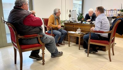 Το Παγκρήτιο Στάδιο στο επίκεντρο σύσκεψης με τον Δήμαρχο Αλέξη Καλοκαιρινό