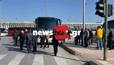 Στους δρόμους του Ηρακλείου ιδιοκτήτες και οδηγοί τουριστικών λεωφορείων  (Φωτο+Βίντεο)