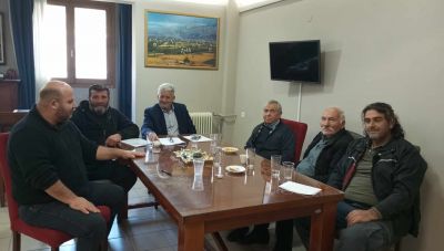 Τα προβλήματα των αγροτοκτηνοτρόφων στο επίκεντρο συνάντησης με το Δήμαρχο Οροπεδίου Λασιθίου