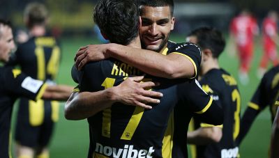 Super League: «Χτύπησε» στο φινάλε των ημιχρόνων ο Άρης