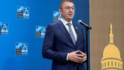Μιτσκόσκι στη Σύνοδο του ΝΑΤΟ: Μίλησε για «Μακεδονία», «μακεδονική κυβέρνηση» και «μακεδονικό στρατό»