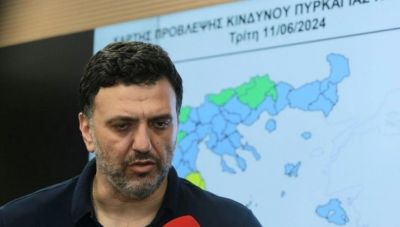 Κικίλιας: «Χωρίς ενεργό μέτωπο η πυρκαγιά στην Κορινθία