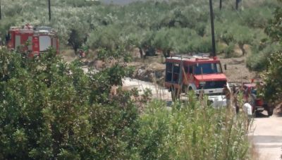Κρήτη: Η φωτιά στην περιοχή του Μακρύ Γιαλού κινητοποίησε την Πυροσβεστική Υπηρεσία (Φωτο)