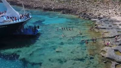 Μπάλος: Μετά το σάλο, στη θέση της ξανά η πλωτή εξέδρα για την ασφαλή αποβίβαση των επισκεπτών