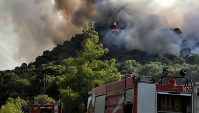 Πολύ υψηλός κίνδυνος πυρκαγιάς σε όλη την Κρήτη