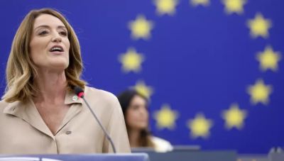 Επανεξελέγη πρόεδρος του Ευρωπαϊκού Κοινοβουλίου η Ρομπέρτα Μέτσολα