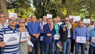 Στο πλευρό της Πανελλήνιας Ομοσπονδίας Φοροτεχνικών-Λογιστών ο Φραγκίσκος Παρασύρης