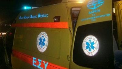 Τροχαίο με τέσσερις τραυματίες στην Ελούντα - Επι ποδός το ΕΚΑΒ