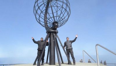 Ταξίδι ζωής με μηχανές και αφετηρία την Κρήτη:  Από τον Άγιο Νικόλαο στο βορειότερο άκρο της Ευρώπης