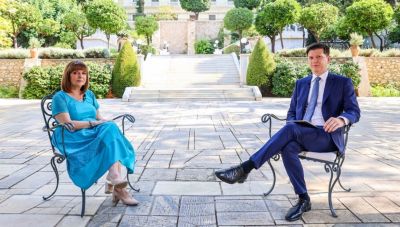 Κατερίνα Σακελλαροπούλου: Άλλα θεσμικά όργανα αποφασίζουν για το πρόσωπο του Προέδρου