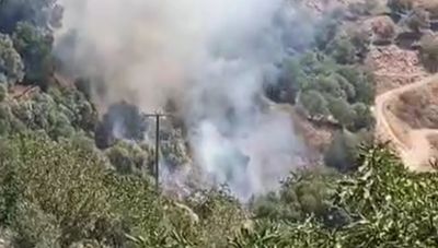 Κρήτη: Μαίνεται η μεγάλη φωτιά μετά από τροχαίο - Εκκενώνονται οι οικισμοί Αγριλές και Λιβάδα (Βιντεο + Φωτο)