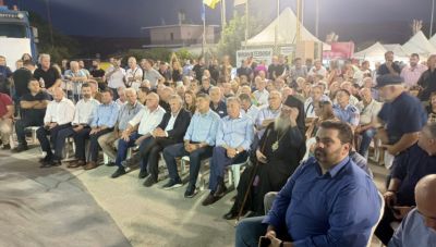 Αρναουτάκης: «Η παραγωγική βάση της Κρήτης είναι ο αγροτικός τομέας -  Να επιταχυνθεί η εκτροπή του Πλατύ Ποταμού»