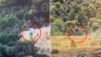 Φωτιά στα Γλυκά Νερά: Βίντεο ντοκουμέντο - Η  στιγμή που ξεσπά η πυρκαγιά και η διαφυγή των υπόπτων (Φωτό+Βίντεο)