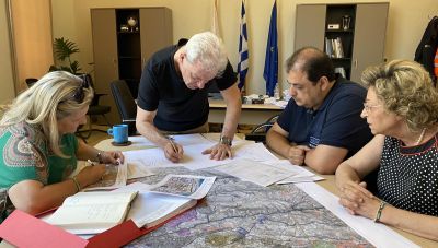 Λότζια: Διαδοχικές συναντήσεις εργασίας για το  Δήμαρχο Ηρακλείου Αλέξη Καλοκαιρινό  (Φώτο)