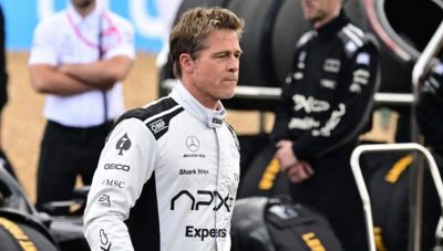 Με στολή πιλότου της Formula 1 ο Μπραντ Πιτ στο Bρετανικό Γκραν Πρι