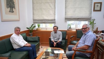 Συνάντηση του Περιφερειάρχη Κρήτης με τον Πρύτανη του Πολυτεχνείου Κρήτης