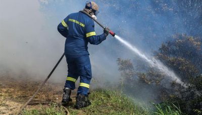 Καίγεται πάλι το Νότιο Ρέθυμνο - Συναγερμός για μεγάλη φωτιά στο Χορδάκι