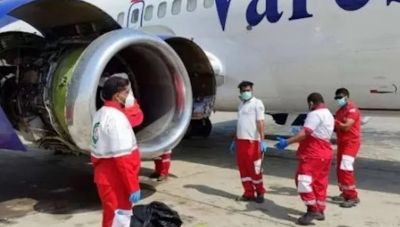 Απίστευτο: Κινητήρας αεροσκάφους ρούφηξε μηχανικό σε αεροδρόμιο στο Ιράν