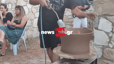 Θραψανό: Οι τεχνίτες του χωριού με τα... μαγικά πιθάρια αποκάλυψαν τα μυστικά της Τέχνης (Φωτο)