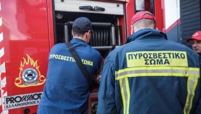 Κινητοποίηση της Πυροσβεστικής για φωτιά στους Παρανύμφους