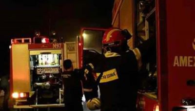 Φωτιά εκδηλώθηκε τα ξημερώματα σε σπίτι τα Βορίζια Φαιστού