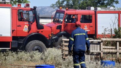 Φωτιά τώρα στη Νάξο - Μήνυμα από το 112 στους κατοίκους