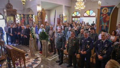 Μαλεβίζι: Επέστρεψαν στο Μάραθος τα οστά του ήρωα Τούλη - Έχασε τη ζωή του στην Κύπρο το 1974 (φωτογραφίες)