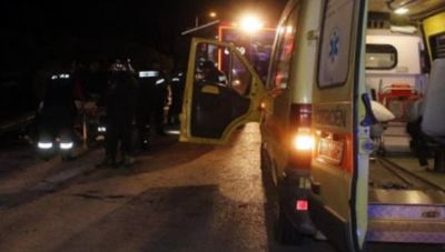 Σοβαρό τροχαίο στην Αγία Χανίων με εγκλωβισμό και σοβαρό τραυματισμό τριών νέων