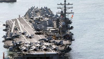Νότια Κορέα: Άφιξη στη χώρα αεροπλανοφόρου των ΗΠΑ για στρατιωτικές ασκήσεις