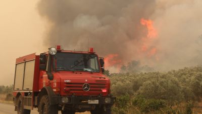 Πολύ υψηλός κίνδυνος πυρκαγιάς και σήμερα – Ο χάρτης της Πολιτικής Προστασίας