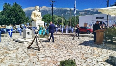 Στην Ανώπολη Σφακίων τιμήθηκε ο ήρωας Δασκαλογιάννης