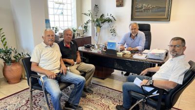 Στη Σητεία για την καταγραφή ζημιών στις ελιές ο ο Διευθυντής του ΕΛΓΑ Κρήτης Νίκος Δασκαλάκης