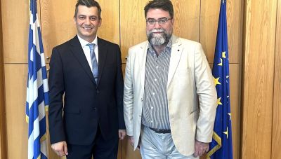 Με τον Υφυπουργό Υποδομών και Μεταφορών συναντήθηκε ο Γιώργος Καρτσάκης