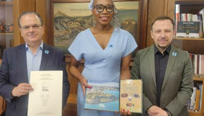 Ρέθυμνο: Συνάντηση Μαρινάκη με Διευθύνουσα Σύμβουλο του Βασιλικού Κοινωνικού Ιδρύματος «The Diana Award»