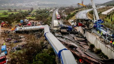 Εξελίξεις στα Τέμπη: Εντοπίστηκε το κοντέινερ της εμπορικής αμαξοστοιχίας