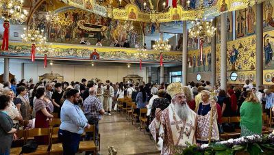 Ο Αρχιεπίσκοπος Κρήτης με την ομογένεια στην Γερμανία (ΦΩΤΟ)