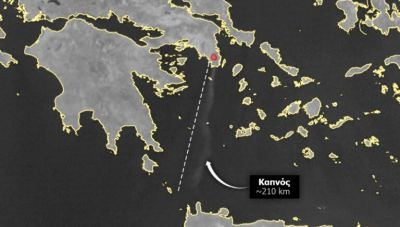 Φωτιά στην Κερατέα: Μέχρι και την Κρήτη έφτασε ο καπνός