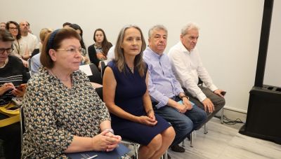 Στην έναρξη του σεμιναρίου Cultural Heritage School 3 η Λίνα Μενδώνη και ο Σταύρος Αρναουτάκης