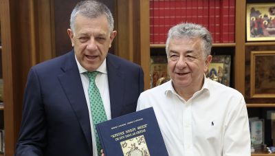 ΒΟΑΚ και αεροδρόμιο Καστελίου στην ατζέντα: Τι είπαν Ταχιάος και Αρναουτάκης (Βίντεο )