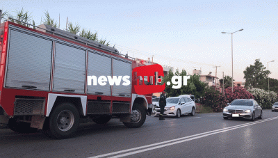 Κρήτη: Αυτοκίνητο συγκρούστηκε με βυτιοφόρο, το οποίο μετέφερε εύφλεκτο υλικό (Φωτο)