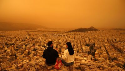 Καιρός: Η πορεία του αεροχείμαρρου που θα πνίξει τη χώρα με αφρικανική σκόνη