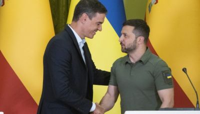 Ο  Β. Ζελένσκι ακύρωσε την επίσκεψη του στη Μαδρίτη για την Παρασκευή