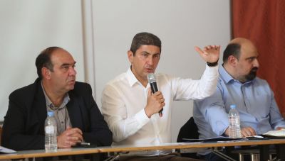 Αυγενάκης – Τριαντόπουλος για κλιματική κρίση: Φράγματα και αρδευτικά μπορούν να λειτουργήσουν ως αντιπλημμυρικά