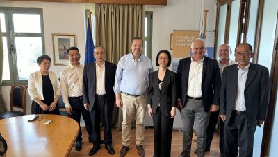 Αντιπροσωπεία αξιωματούχων της Κινεζικής πόλης-Λιμάνι Ningbo στον  Οργανισμό Λιμένος Ηρακλείου