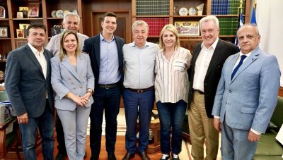 Με την Υφυπουργό Παιδείας, Θρησκευμάτων και Αθλητισμού συναντήθηκε ο Περιφερειάρχης Κρήτης