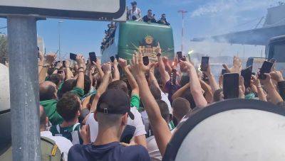 Παναθηναϊκός: Η άφιξη των πρωταθλητών Ευρώπης στο Ελευθέριος Βενιζέλος (ΒΙΝΤΕΟ)